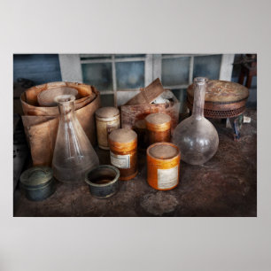 Póster Ciência - Químico - Pronto para experimentar
