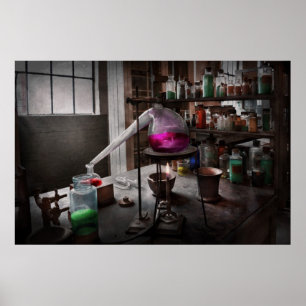 Póster Ciência - químico - química para a medicina