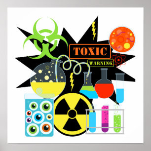 Póster Cientista louco