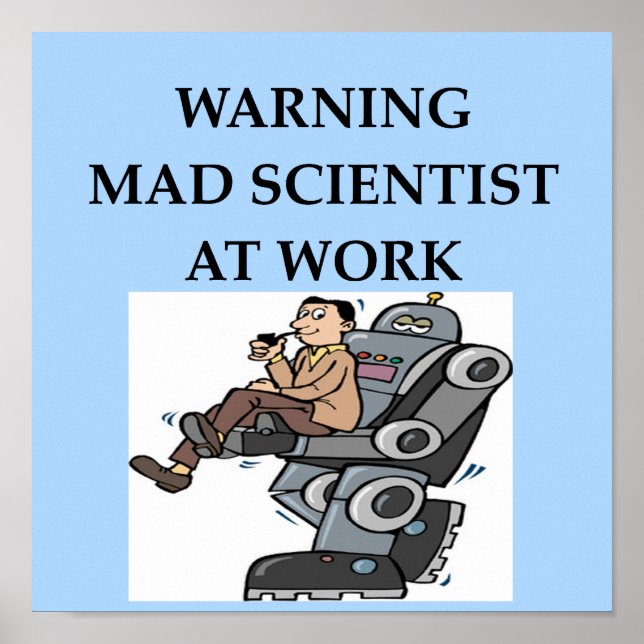 Póster Cientista MAD (Frente)