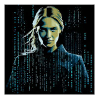 Cientista Mulher do ASCII