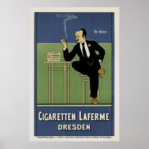 Póster Cigaretten Laferme Dresden