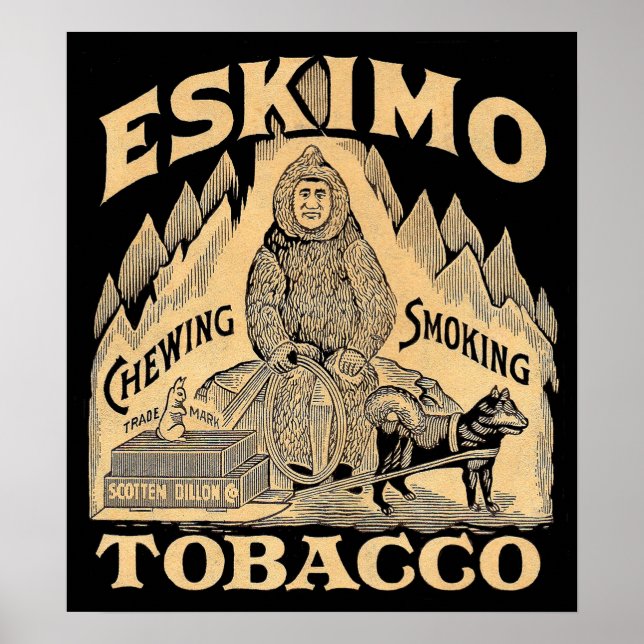 Poster Cigarro Eskimo (Frente)