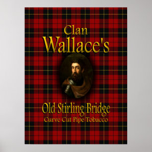 Póster Cigarro para a construção da ponte de Clan Walla