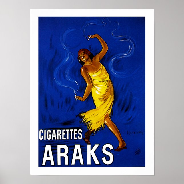 Poster Cigarros Araks (Frente)
