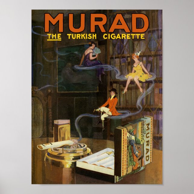 Poster Cigarros MURAD (Frente)