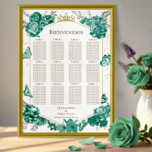 Cinceanera spanish Sign Butterflys
