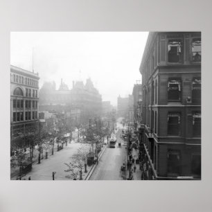 Póster Cincinnati, 1900