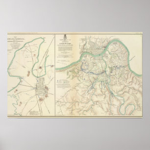 Póster Cincinnati, Covington, Newport