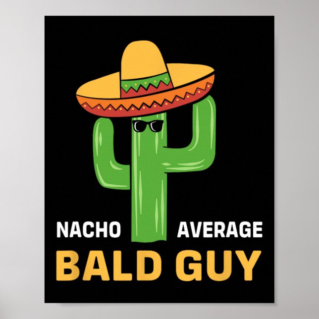 Poster Cinco De Mayo Byld Cactus Nacho Média Cara Byld (Frente)