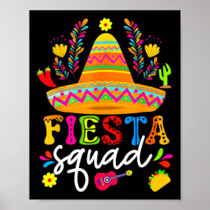 Poster Cinco de Mayo Fiesta Squad Family Matching Group A