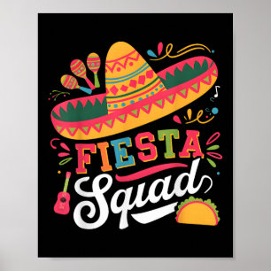 Poster Cinco de Mayo Fiesta Squad Family Matching Group A