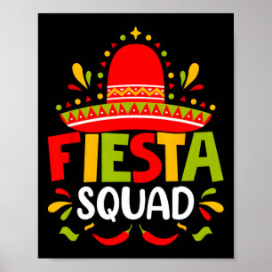 Poster Cinco de Mayo Fiesta Squad Family Matching Group A
