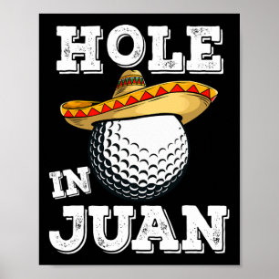 Poster Cinco De Mayo Golfe Ditado Engraçado Jogador de Go