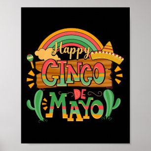 Poster Cinco De Mayo Homens Mulheres Crianças 5 De Mayo F