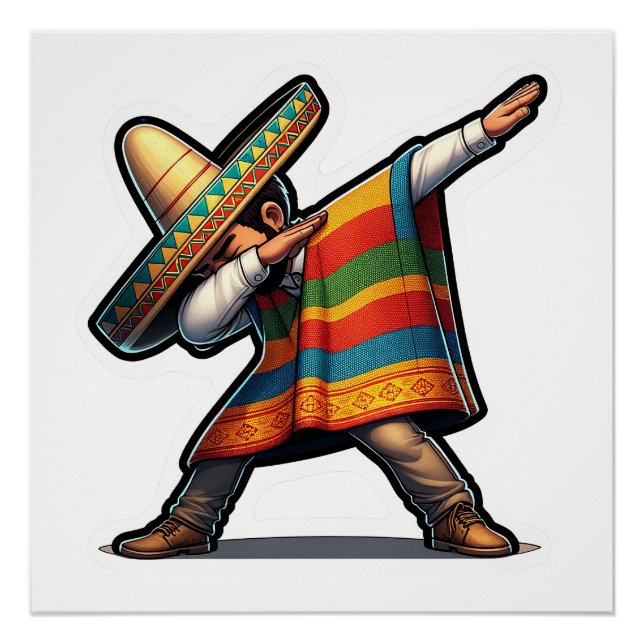 Póster Cinco de Mayo Man (Frente)