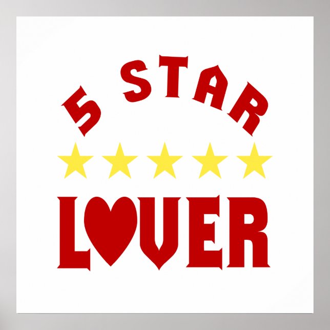 Póster Cinco estrelas (Frente)