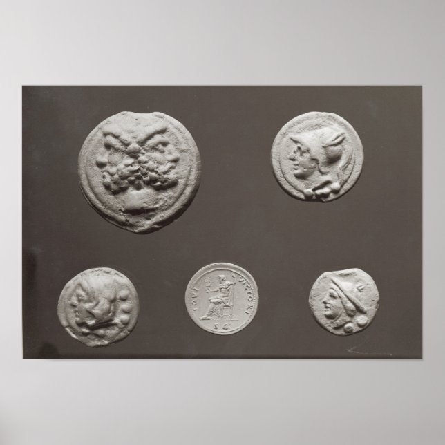 Poster Cinco moedas (Frente)