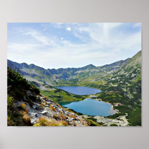 Póster Cinco Pôs Valley Poloneses, Tatras