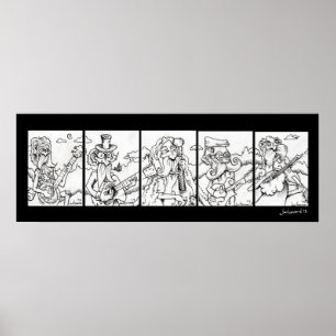 Poster Cinco Selecionadores