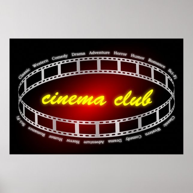 Póster Cinema clube (Frente)