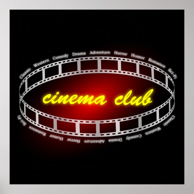 Póster Cinema clube (Frente)