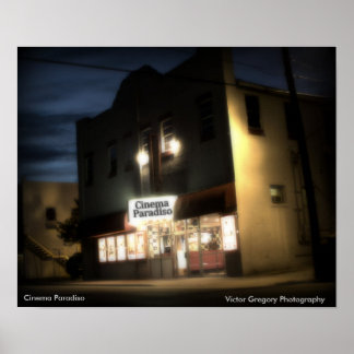 Póster Cinema Paradiso, Victor Gregory Fotografia