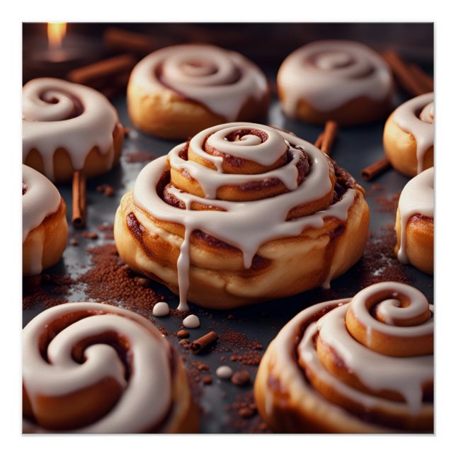 Póster Cinnamon Rolls (Frente)