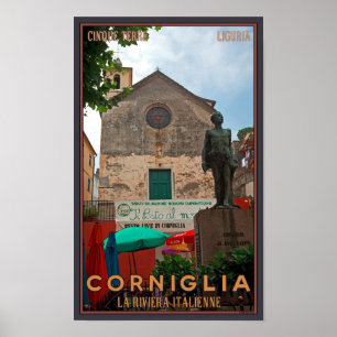 Poster Cinque Terre - Corniglia