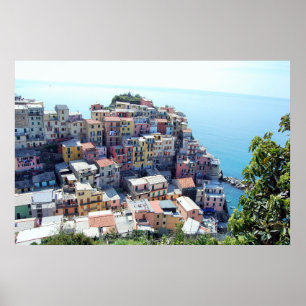 Póster Cinque Terre, Itália