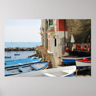 Póster Cinque terre - Riomaggiore