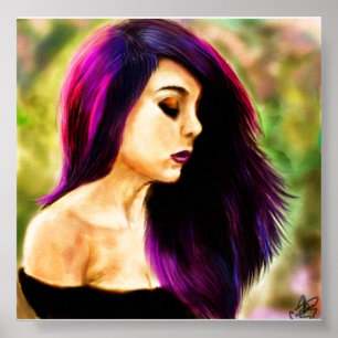 Póster Cinqüênta máscaras do roxo