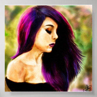 Póster Cinquenta Sombras De Roxo