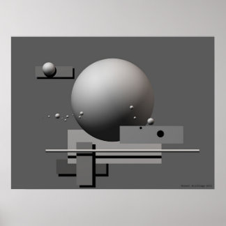 Póster Cinza