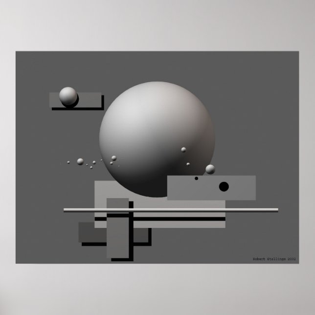 Póster Cinza (Frente)