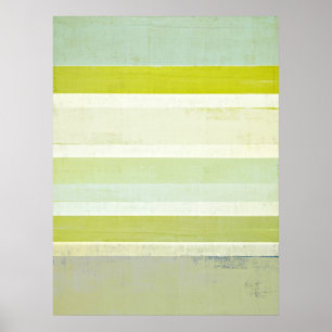 Póster Cinza da "expectativa" e arte abstracta de Brown