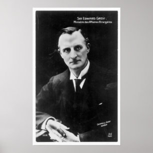 Poster Cinza de Edward, ø visconde Cinzento de Fallodon
