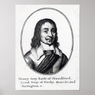 Poster Cinza de Henry, ø conde Stamford
