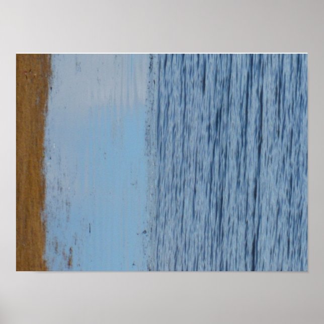 Póster Cinza do pássaro esquerdo (Frente)