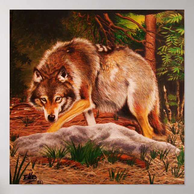 Poster Cinza Intenção (Frente)