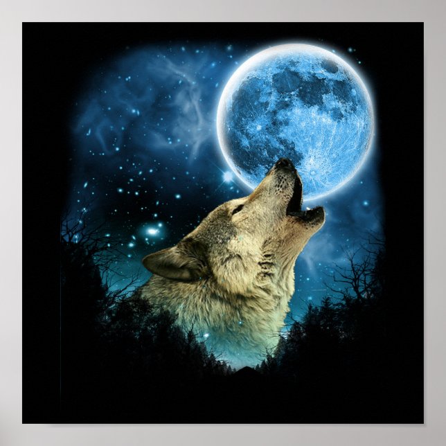 Poster Cinza Wolfs Skylight 2 (Frente)