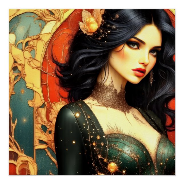 Póster Cinzas à Beleza (Frente)