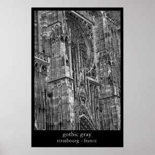 Poster cinzas góticos