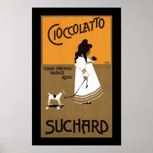 Póster Cioccolatto Suchard