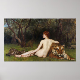 Poster Circe (Beautiful Magical Woman) (by John Collier)