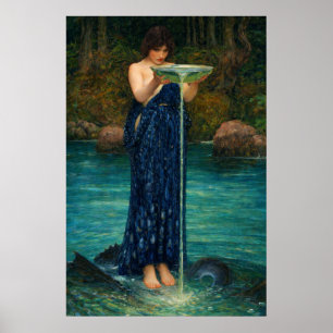 Poster Circe Invidiosa de John William Waterhouse