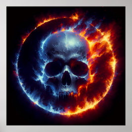 Poster Circle of Flames 