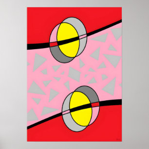 Poster Circled Back Scrum Design II