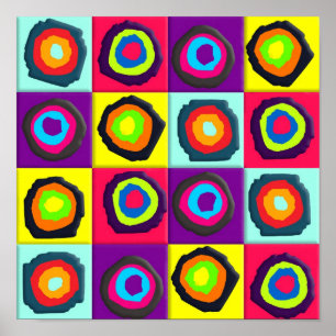Poster circles pattern