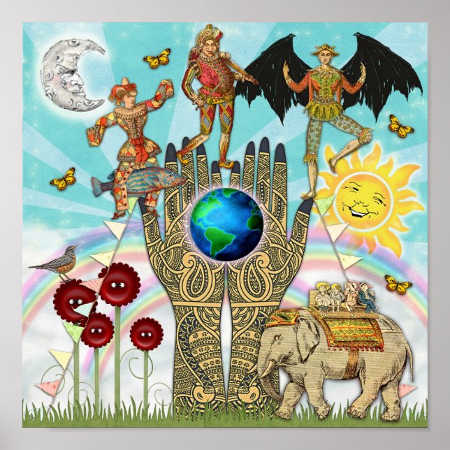 Poster Circo Cósmico (Frente)